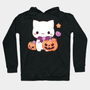 Kawaii Halloween Kitty Hoodie